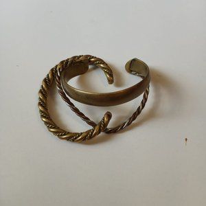 Retro 1980's Brass Braclets